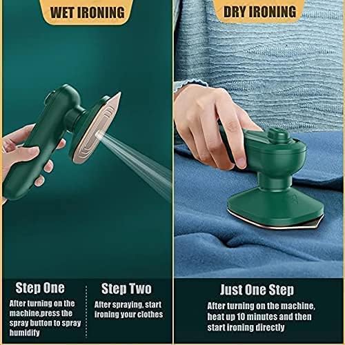 Portable Travel Steamer Iron for Clothes | Handheld Mini Garment Press