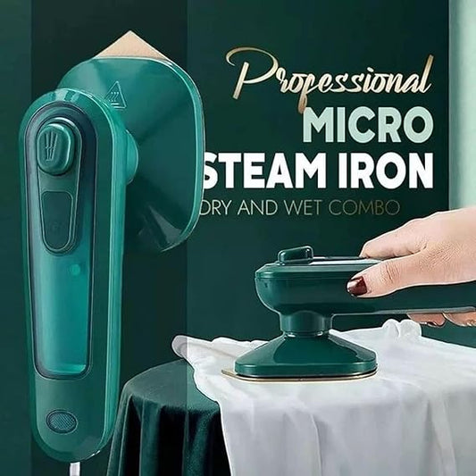 Portable Travel Steamer Iron for Clothes | Handheld Mini Garment Press